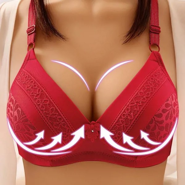 Сексуальный Push Up Бюстгальтер Женщины Проволока Бесплатное Нижнее белье Brassiere Сексуальное белье Нижнее белье Bralette Бесшовные бюстгальтеры Плюс Размер