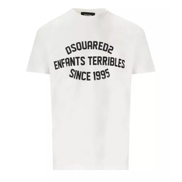 Футболка cool fit enfant terribles t-shirt Dsquared2, белый