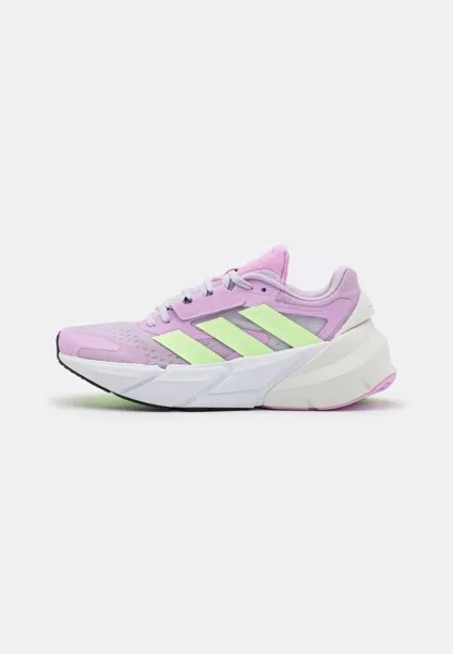 Кроссовки нейтральные ADISTAR 2 adidas Performance, цвет silver dawn/green spark/bliss lilac