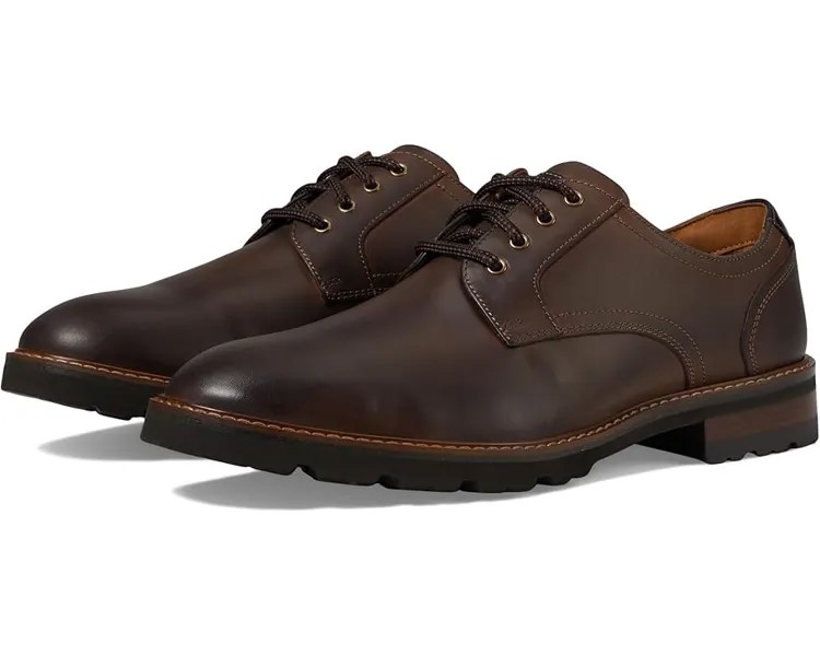 Оксфорды Florsheim Renegade Plain Toe Oxford, цвет Brown Crazy Horse