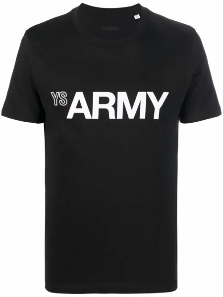 Yves Salomon Army футболка из органического хлопка с логотипом