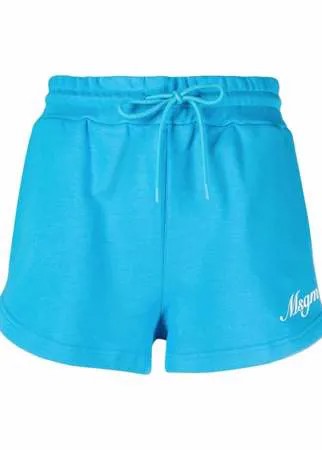MSGM спортивные шорты с логотипом