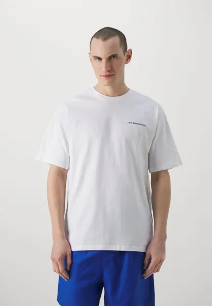 Футболка с принтом RELAXED TEE UNISEX Les Benjamins, белый