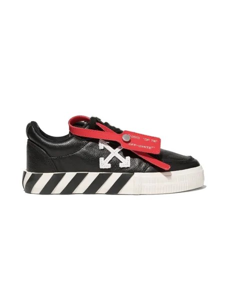 Off-White Kids кеды на вулканизированной подошве