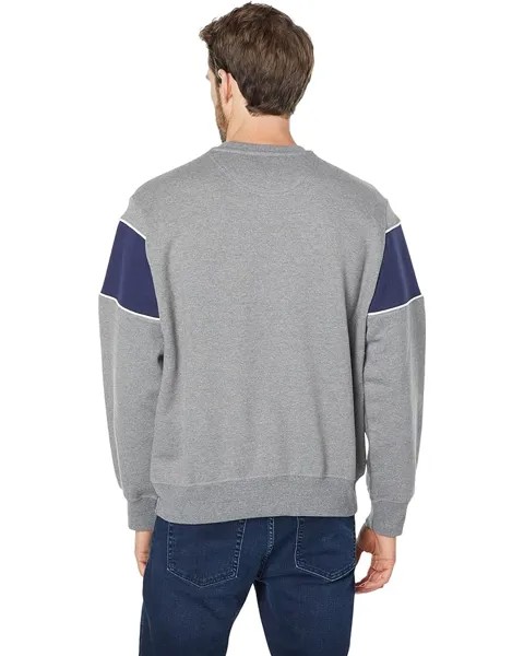 Толстовка U.S. POLO ASSN. Long Sleeve Crew Neck Sweatshirt, цвет Campus Heather Grey