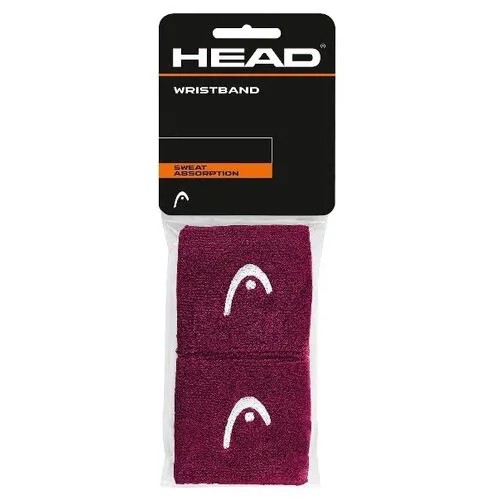 Напульсник Head Wristband 2.5 x2 Burgundy 285075