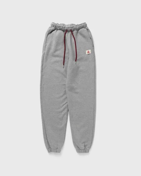 Спортивные штаны Jordan Jordan X Teyana Taylor Wmns Fleece Pants, цвет dk grey heather/team red/sail/gym red