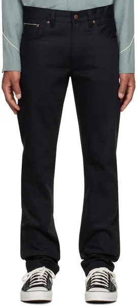 Джинсы Nudie Черные джинсы Gritty Jackson Nudie Jeans