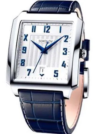 Fashion наручные  мужские часы Sokolov 134.30.00.000.04.02.3. Коллекция Drive