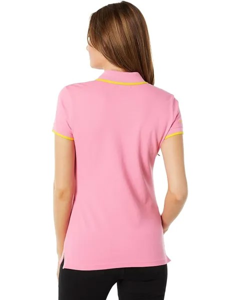 Поло U.S. POLO ASSN. Classic Stretch Pique Polo Shirt, цвет New Pink