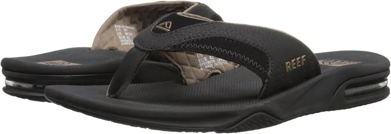 Сандалии Reef Fanning, цвет Black/Brown