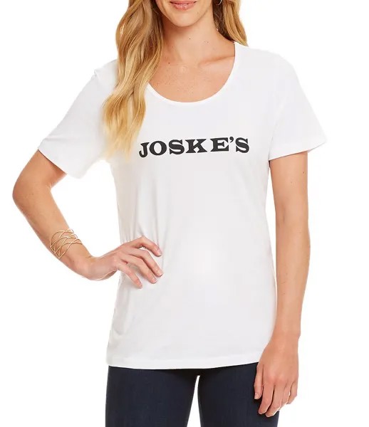 Футболка с логотипом Heritage Joske's, белый