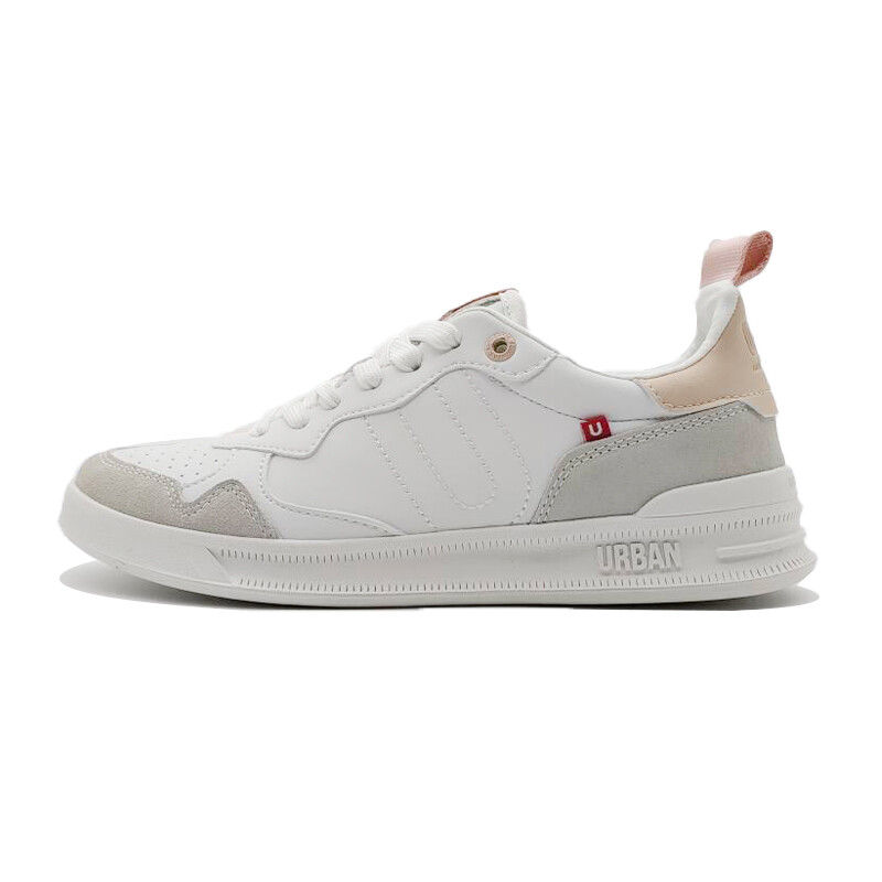 Кроссовки URBAN AUTHENTIC Skateboarding Shoes Women's Low-top, белый/желтый