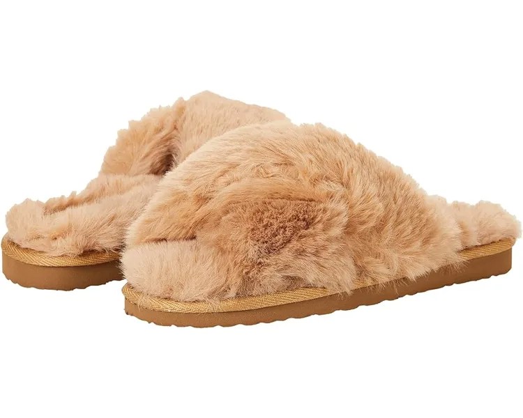 Домашняя обувь Sam Edelman Jeane, цвет Camel Faux Fur