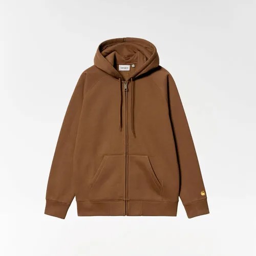 Толстовка carhartt, размер M, коричневый