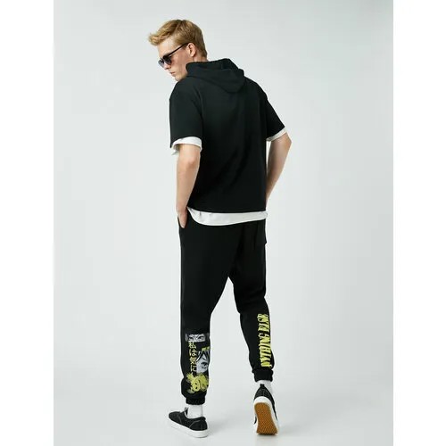Брюки спортивные KOTON, размер XL, черный