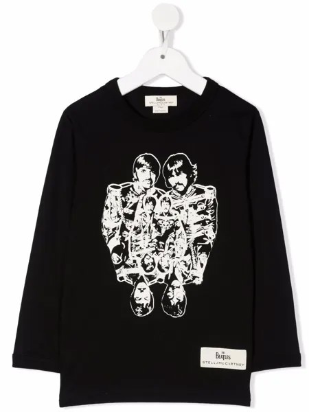 Stella McCartney Kids футболка с принтом The Beatles