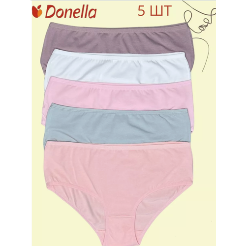 Трусы Donella, комплект из 5 шт., размер 6XL-60RU, микс