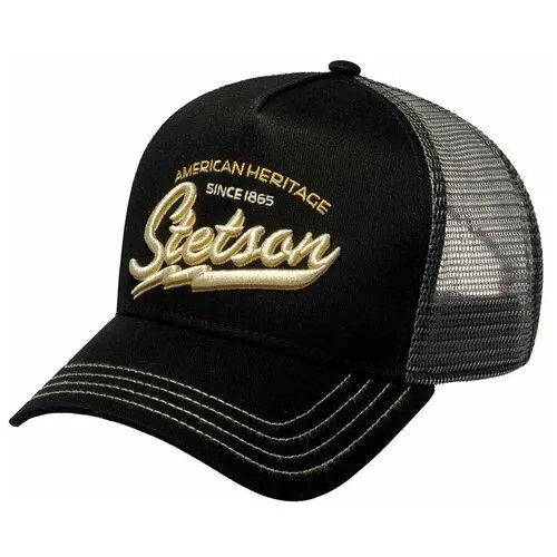 Бейсболка STETSON, размер 0, черный