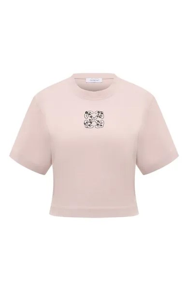 Хлопковая футболка Off-White