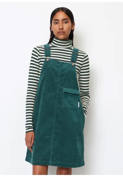 Дневное платье Marc O'Polo DENIM LATZ REGULAR AUS ORGANIC, темно-бирюзовый