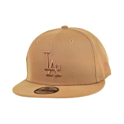 Мужская бейсболка Snapback New Era Los Angeles Dodgers Color Pack 9Fifty, коричневая