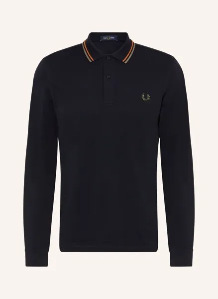 Рубашка-поло из пике m3636 стандартного кроя Fred Perry, синий