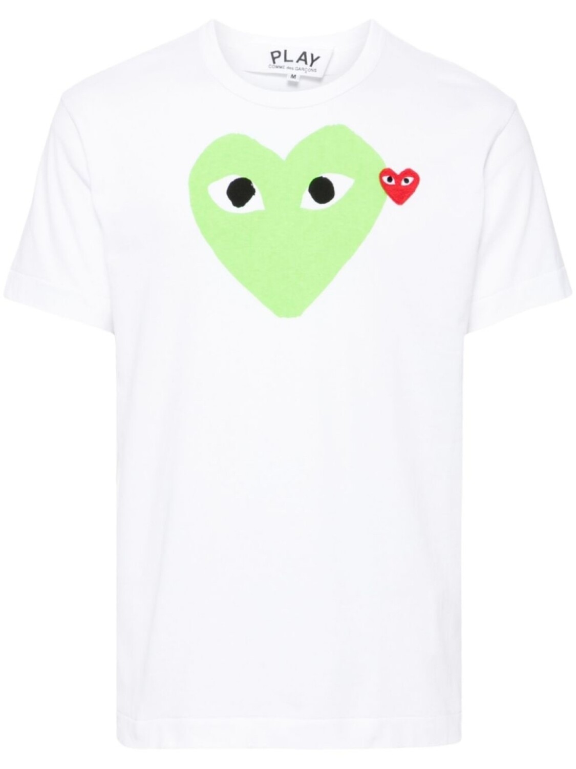 Comme Des Garçons Play футболка с принтом, белый