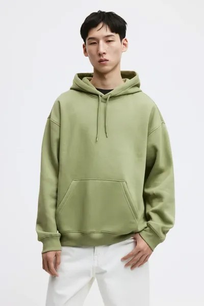Толстовка свободного кроя H&M, зеленый