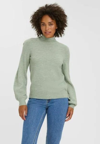 Свитшот Vero Moda БАЛЛОНЭРМЕЛЬ, цвет jadeite