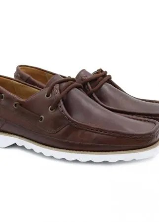 Топсайдеры мужские Clarks Durleigh Sail 26160141 коричневые 42 EU
