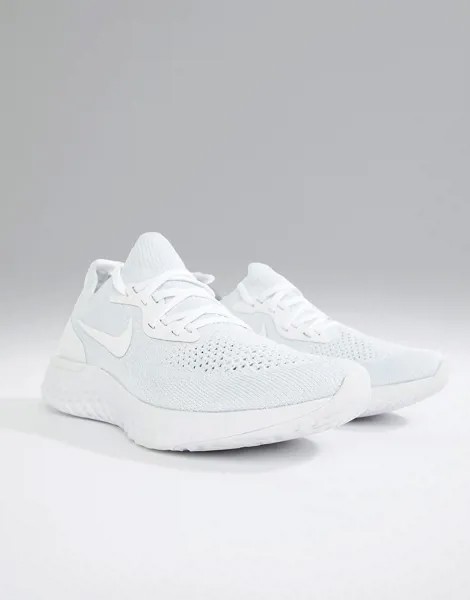 Белые кроссовки Nike Running Epic React-Белый