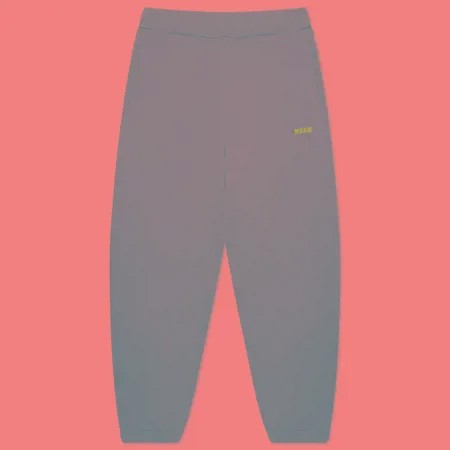 Мужские брюки MSGM Micrologo Seasonal, цвет серый, размер L