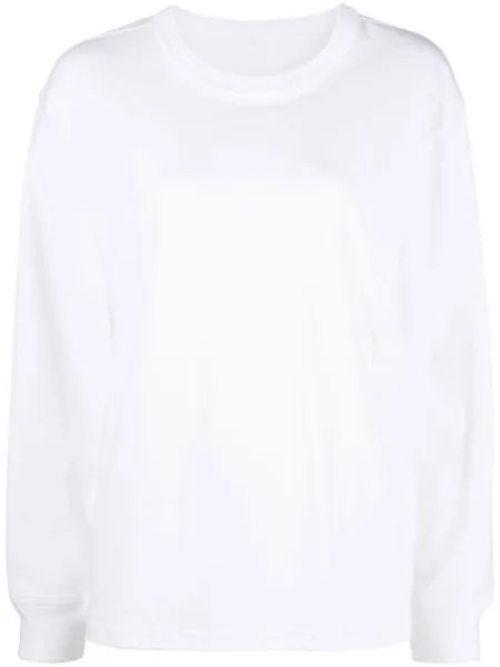 Футболка из джерси с логотипом Alexander Wang, белый