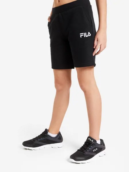 Шорты для девочек FILA, Черный