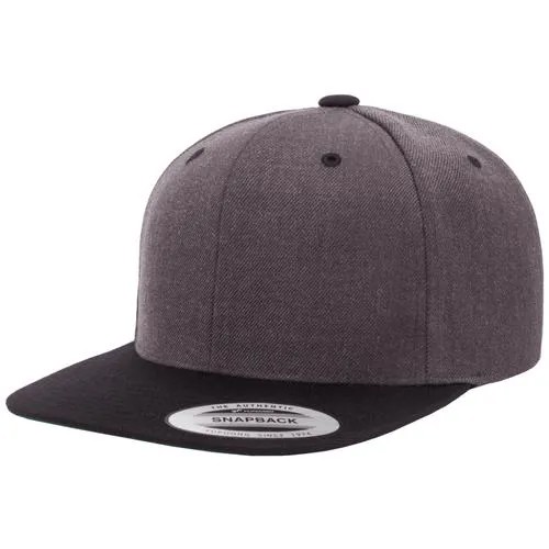 Кепка FlexFit 6089MT - Classic Snapback Dark Heather/Black