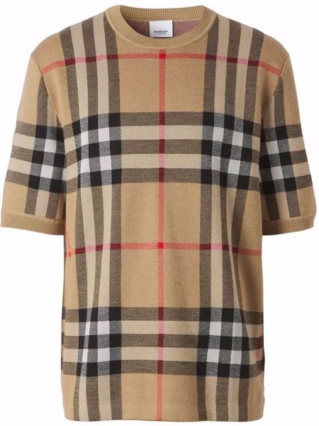 Burberry футболка в клетку