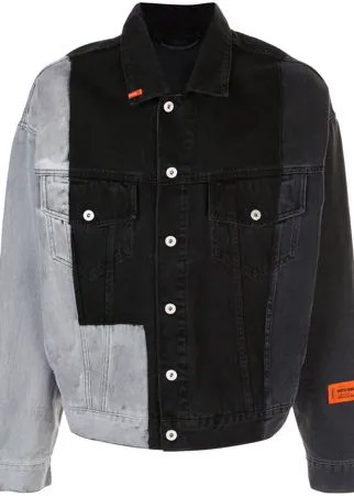Heron Preston джинсовая куртка с контрастными вставками