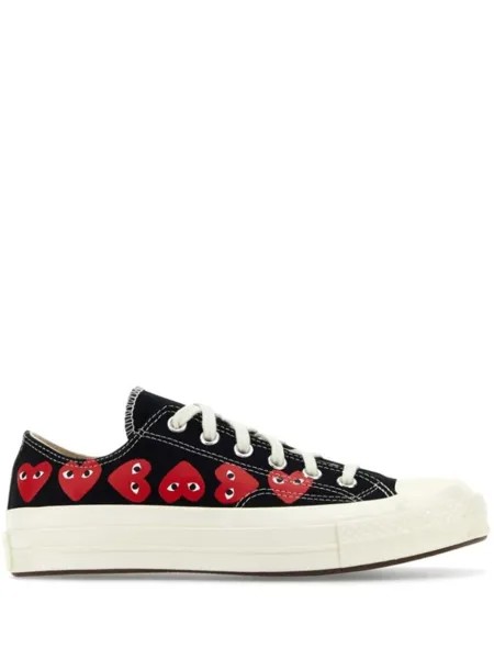 Comme Des Garçons Play кеды Converse Play, черный