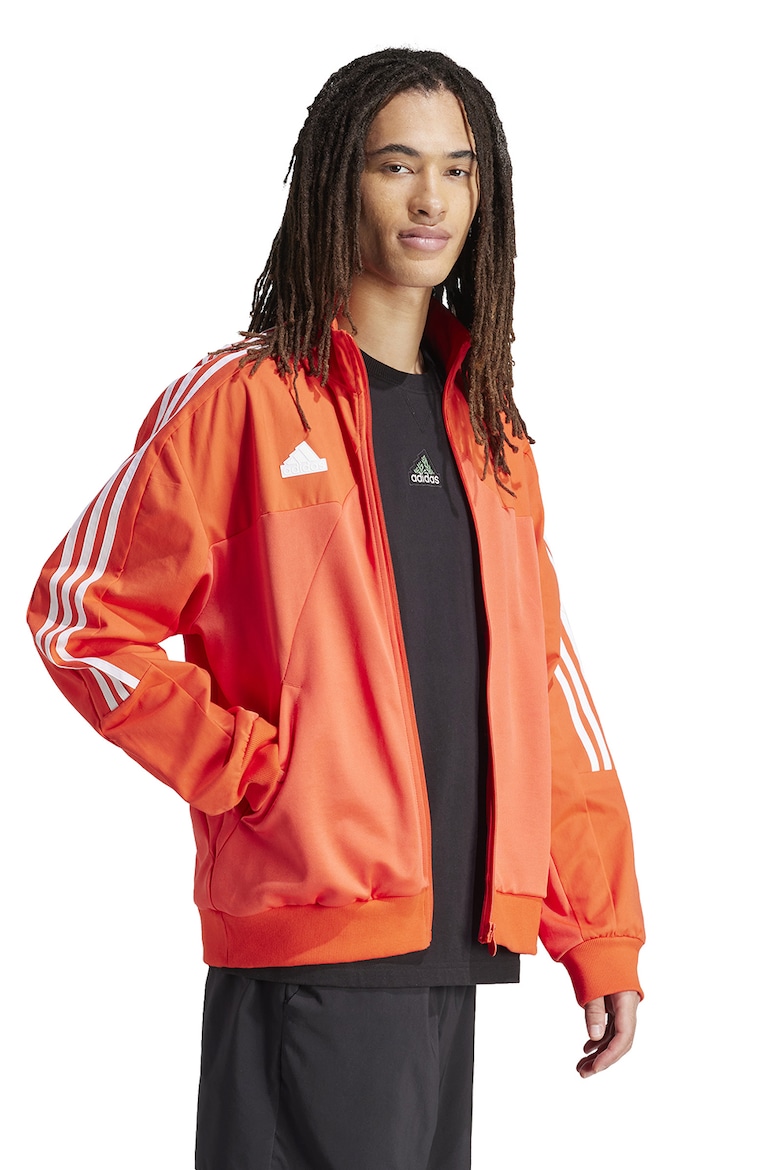 Спортивная куртка Tiro на молнии Adidas Sportswear, оранжевый