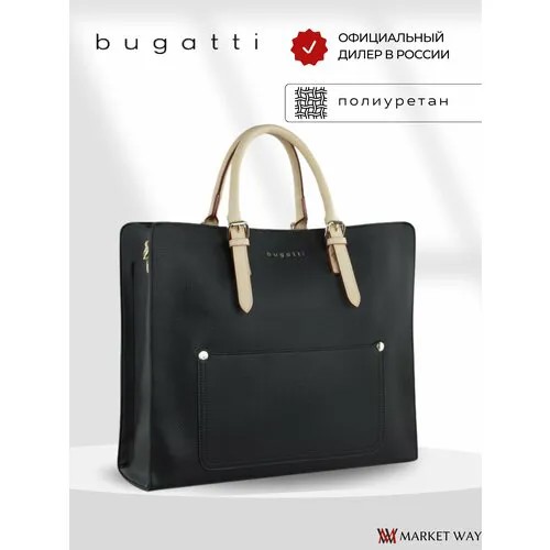 Сумка шоппер Bugatti, черный