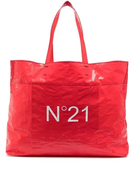 Nº21 сумка-шопер с логотипом