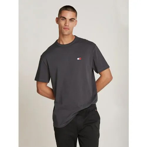 Футболка Tommy Jeans, размер S, темно-серый