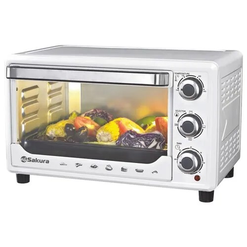 Мини-печь Sakura SA-7000P, белый