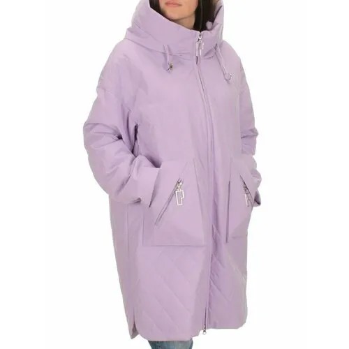 Куртка , размер 56, лиловый
