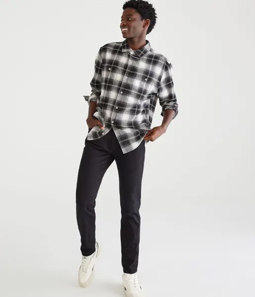 Мужские джинсы скинни премиум-класса Aeropostale Air, цвет Black Wash