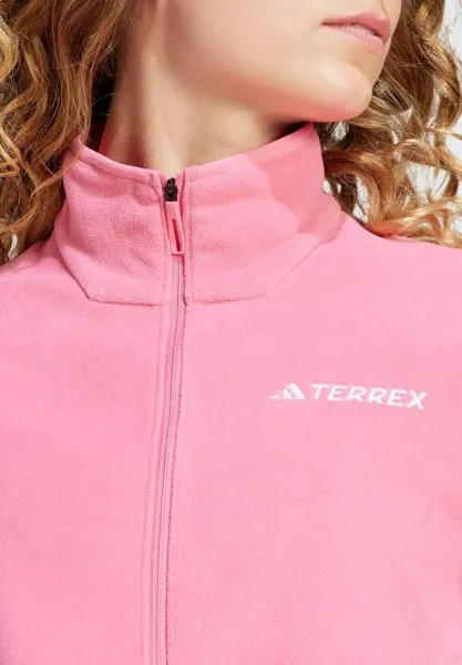 Флисовая куртка TERREX MULTI FULL-ZIP FLEECE adidas, розовый