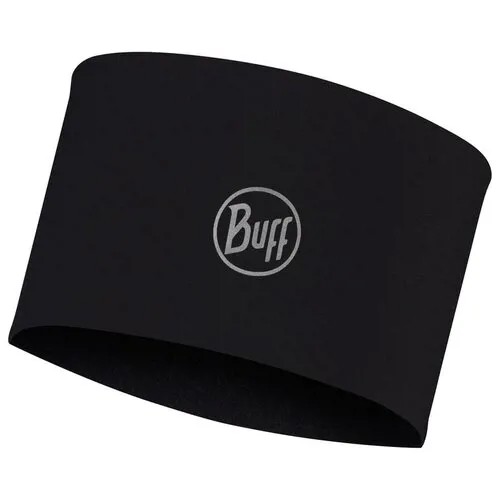 Теплая спортивная повязка на голову Buff Headband Tech Fleece Solid Black