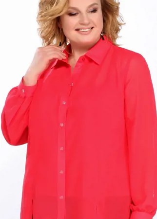 Блузка Pretty-1095/1 В цвете: Красный; Размеры: 56,58,60,62,64,66