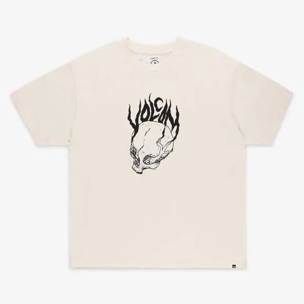 Футболка VOLCOM Tomstone Lse Sst Dirty White